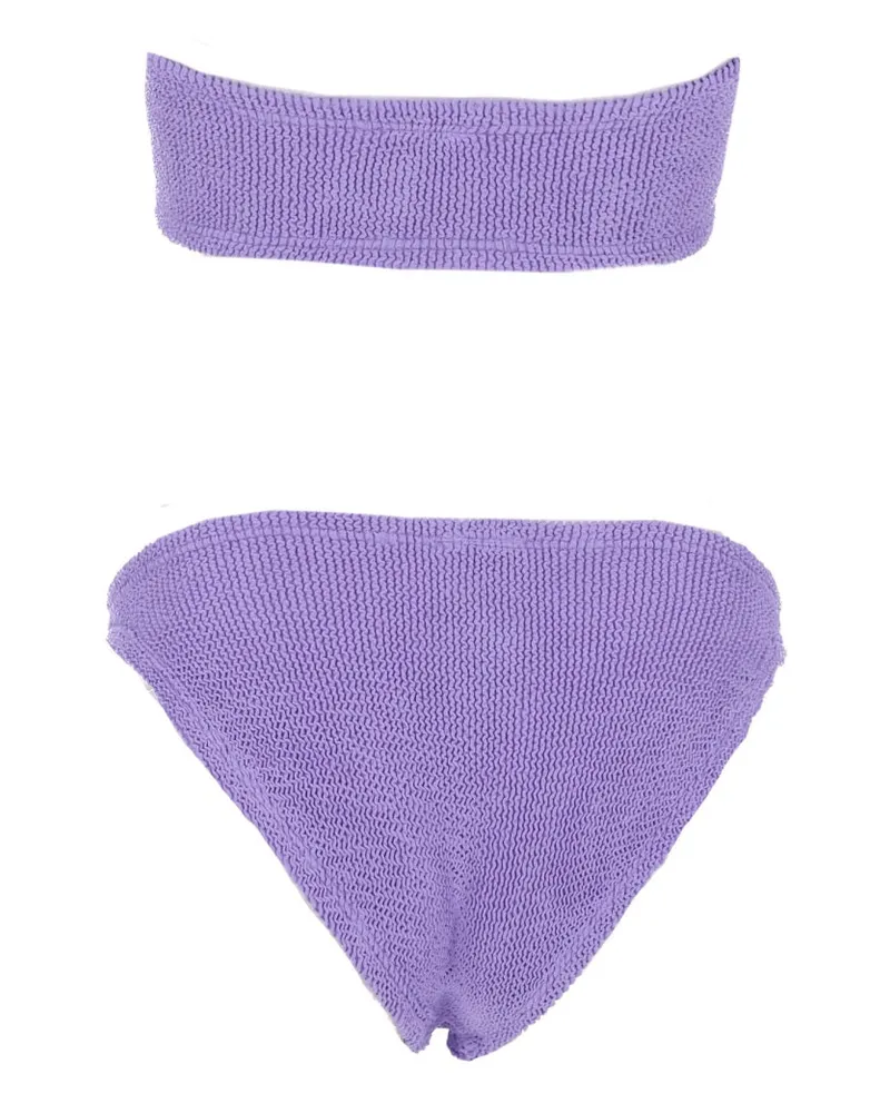 Hunza G Jean Bikini Set — Purple Purple