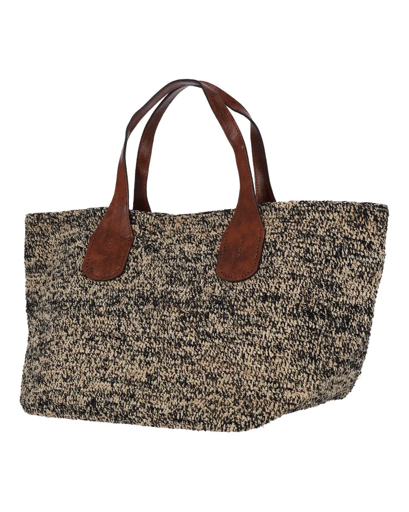 IBELIV Women's Bags Multicolour Raphia Beige