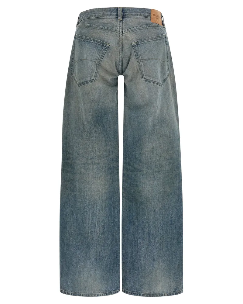 Balenciaga Baggy Jeans — Blue Blue