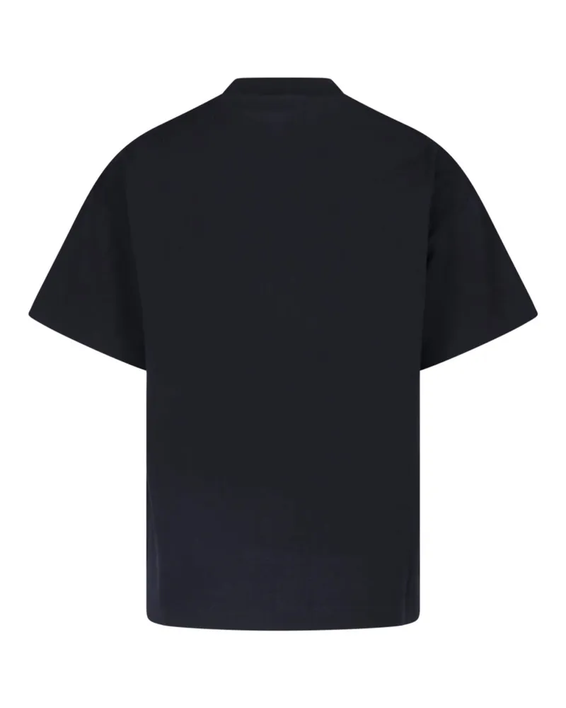 Jil Sander Men's T-Shirts And Polos Black Cotton Black