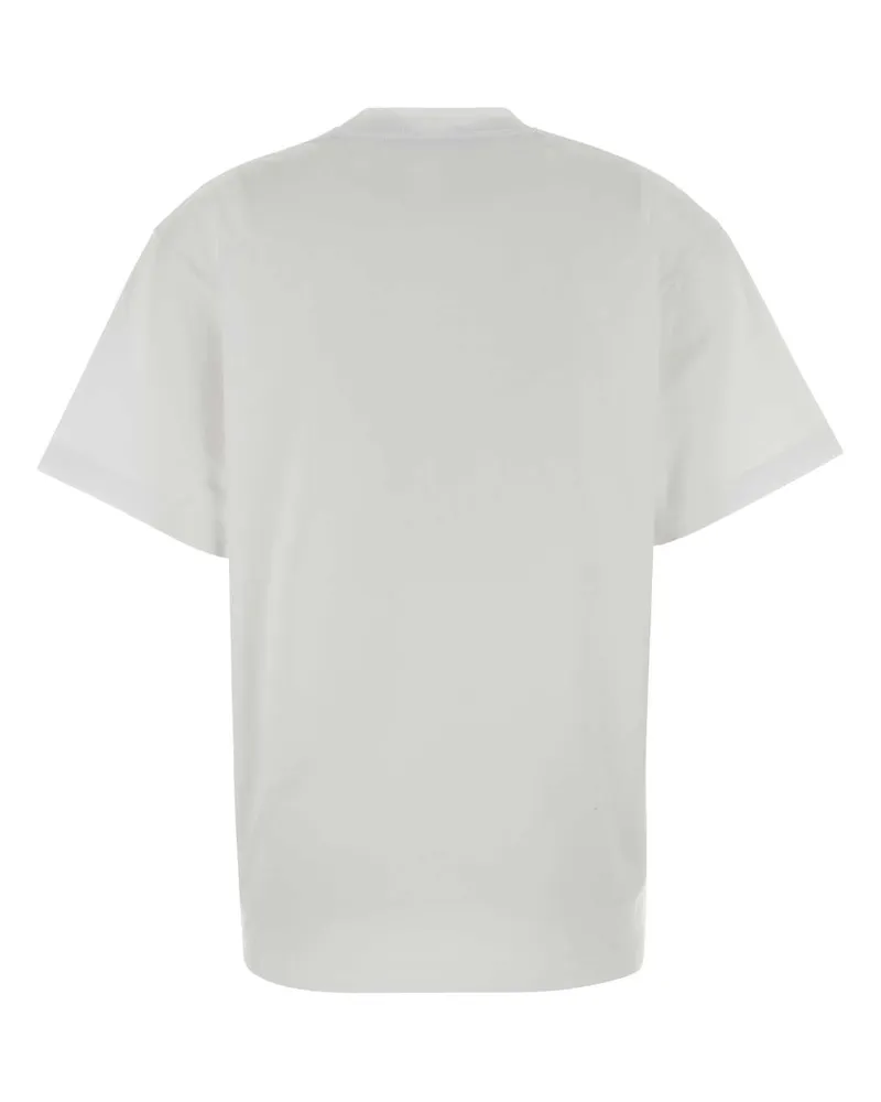 Gucci Women's White Cotton T-Shirt Whitemix Fabric T-shirts And Polos White