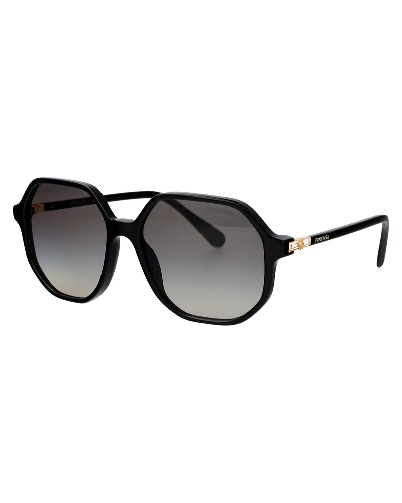 Swarovski Women's Sunglasses Black Acetate Black