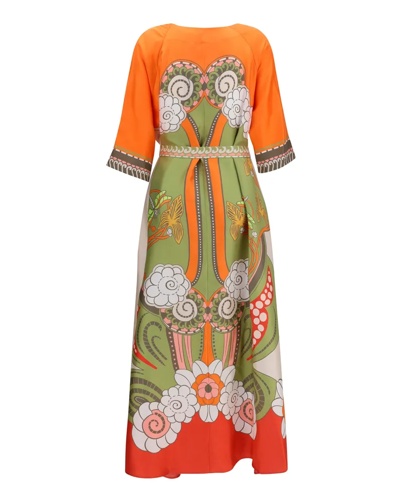 La DoubleJ Women's Silk Muumuu Dress Ambrosia Placée Ambrosia