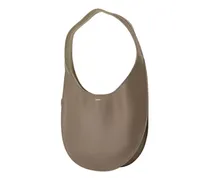 Women's Shoulder Bag Brown Calfskin