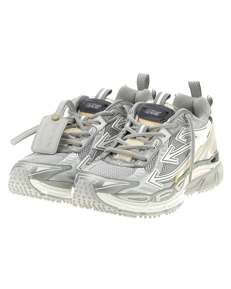OFF-WHITE Be Right Back Sneaker — Grey Grey