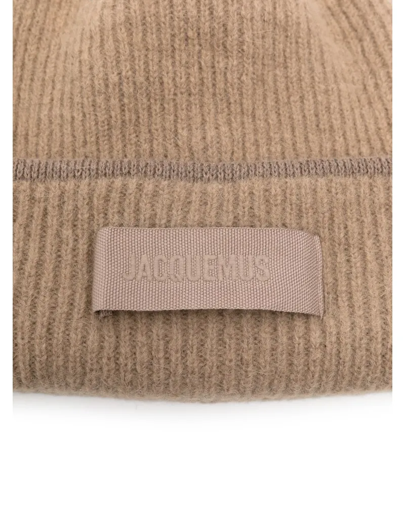 Jacquemus Beanie — Beige Beige