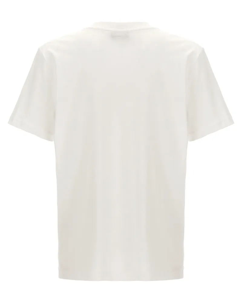 A.P.C. Logo-Printed Cotton T-Shirt — White White