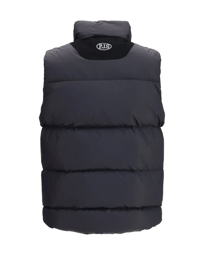 Parajumpers Men Black Polyamide Sleeveless Jacket Clothing Black