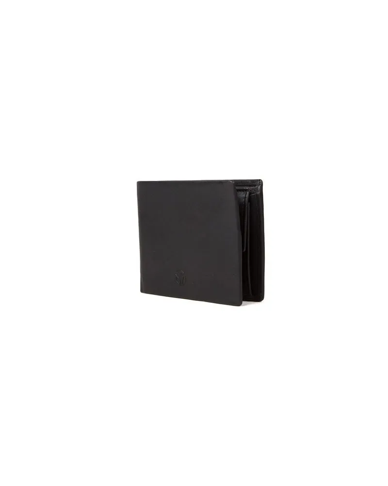 MOMO DESIGN Men's Wallet Black Polyurethane Bags Black