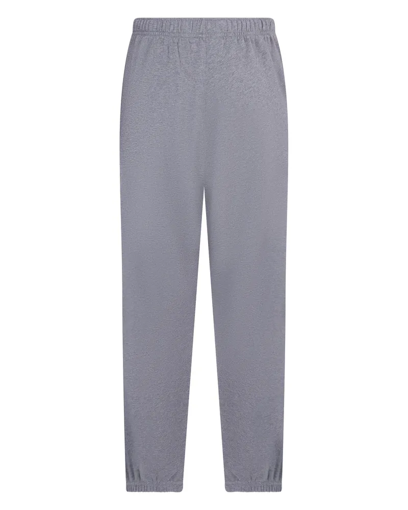 Canada Goose Men Joggers Grey Fleece Cotton Track Pants Gray