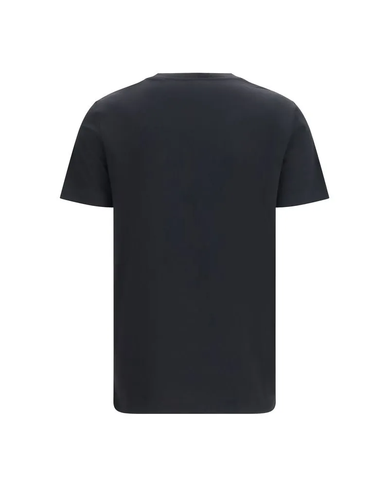Balmain Women's Black Cotton T-Shirt Black