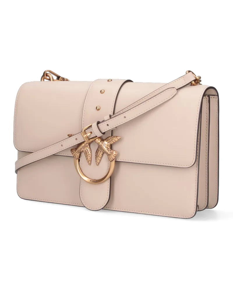 Pinko Women's Bags Beige Leather Beige