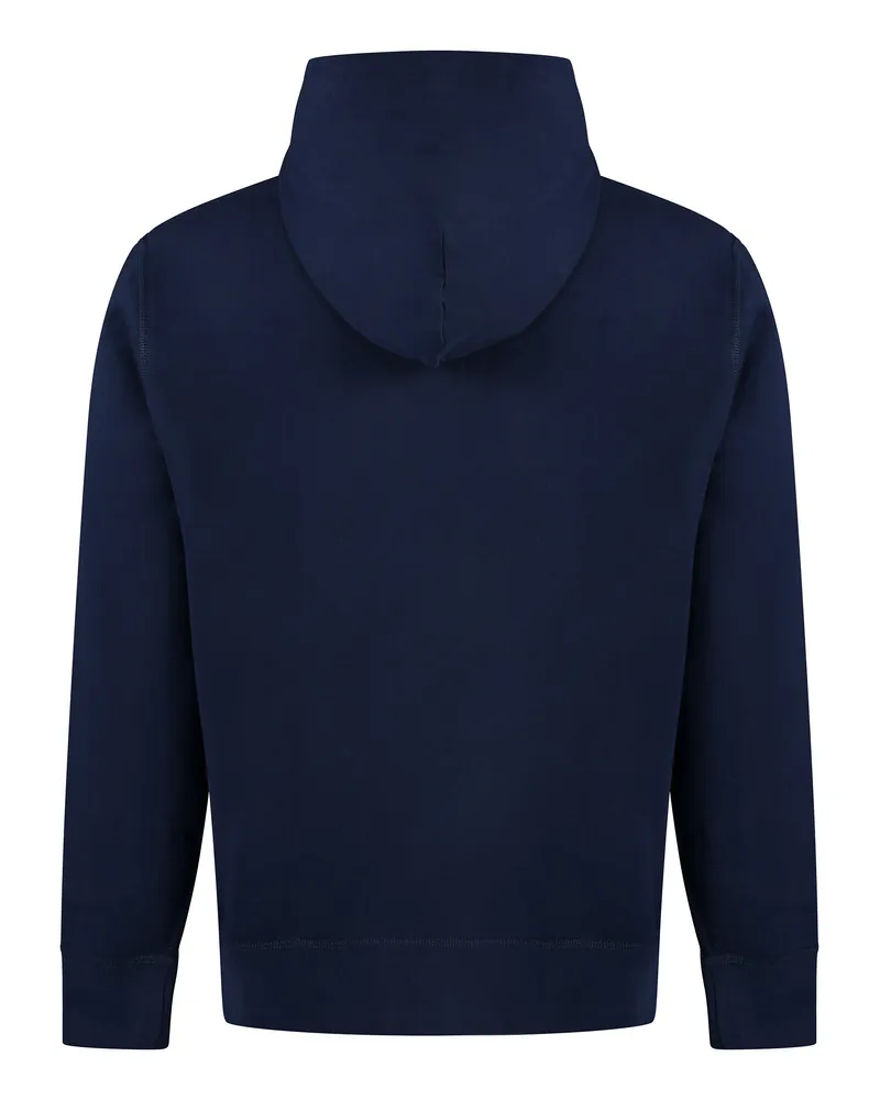 Ralph Lauren Men's Cotton Hoodie Cruise Navy Polyester Jumpers Sweater Navy