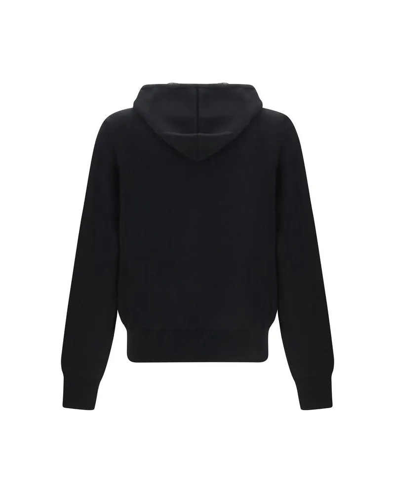 Fendi Cashmere Hoodie — Black Black