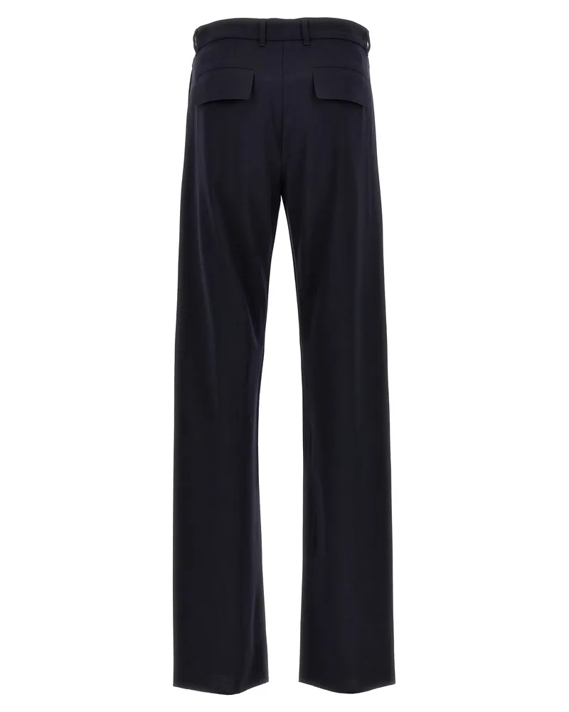 Givenchy Wool Blend Trousers — Black Black