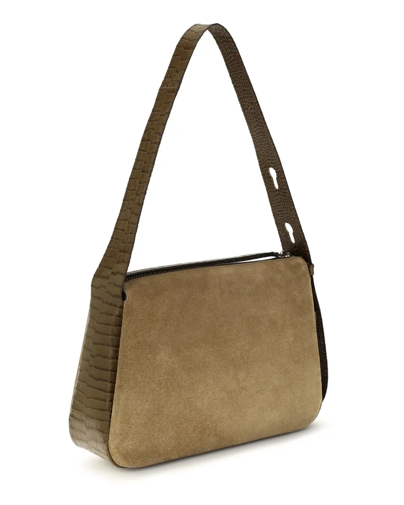 Tory Burch Romy Shoulder Bag — Beige Beige