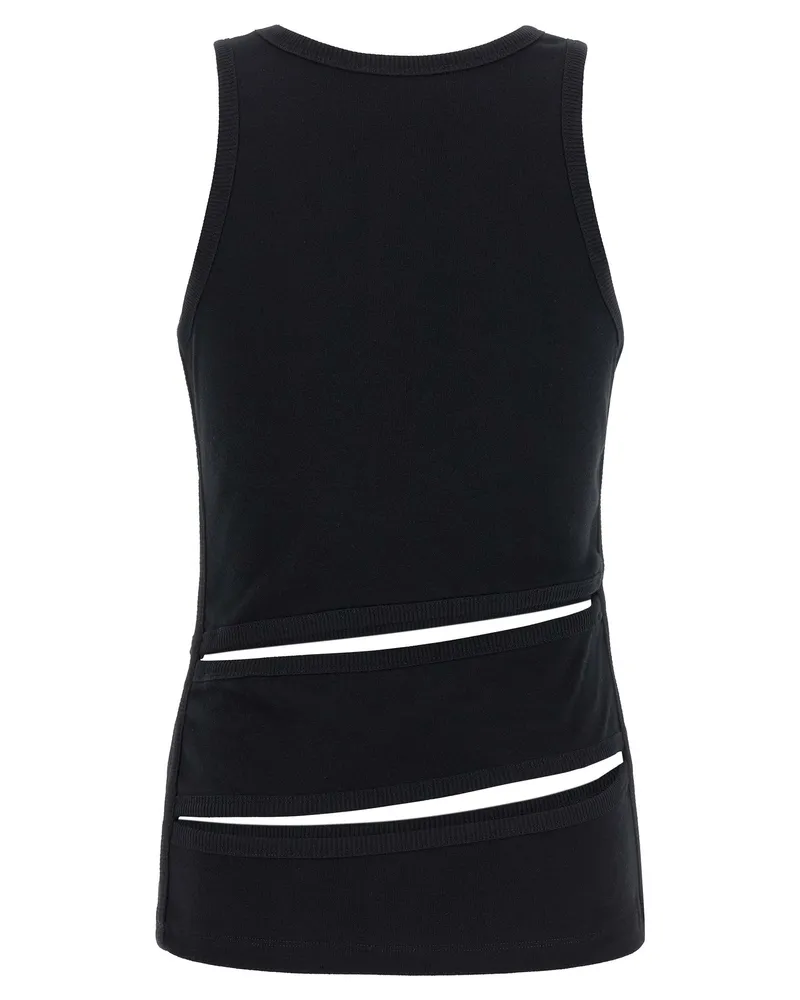 COPERNI Women's Black Organic Cotton Tank Tops Black
