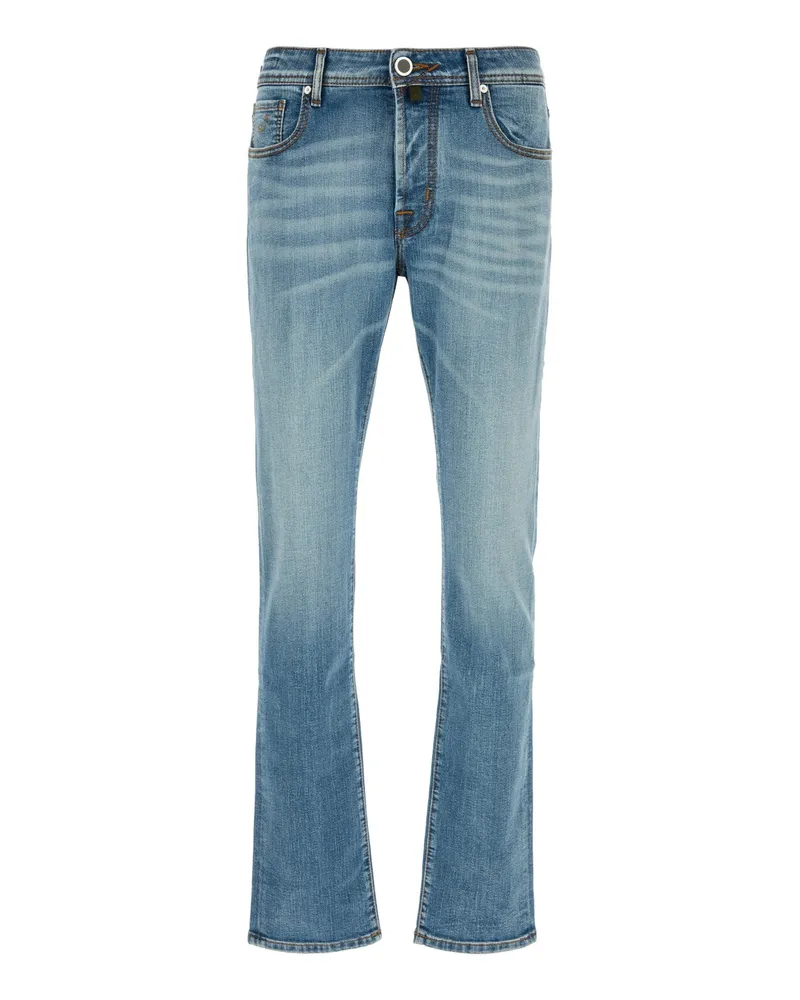 Jacob Cohën Light Wash Denim Jeans — Blue Blue