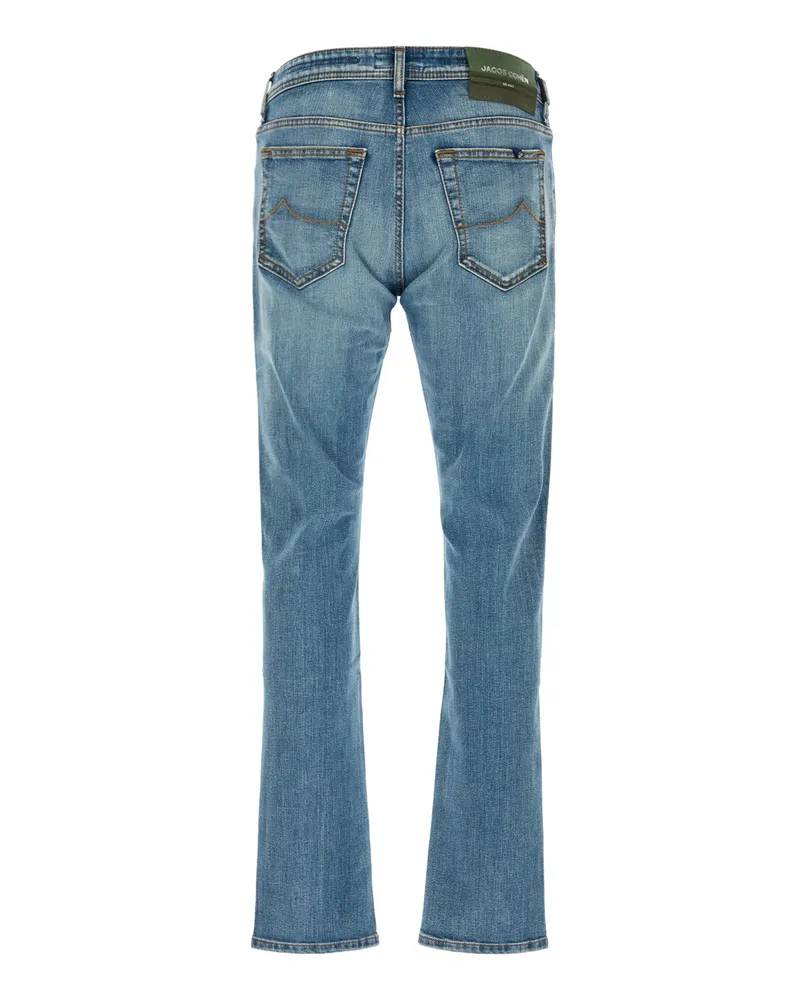 Jacob Cohën Light Wash Denim Jeans — Blue Blue