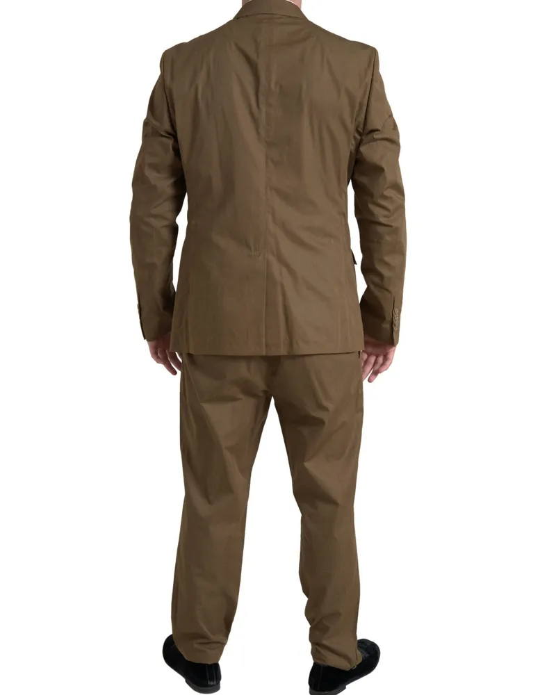 Dolce & Gabbana Taormina Pant Suit — Brown Brown