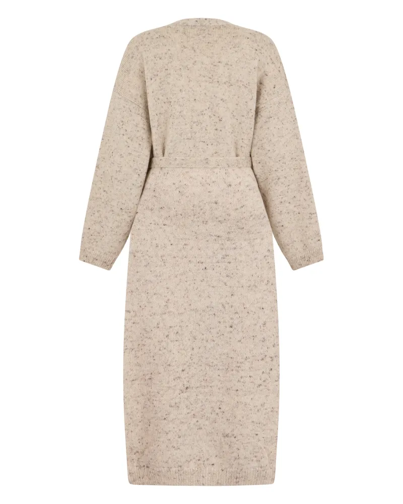 Fabiana Filippi Wool-Blend Cardigan — Beige Beige
