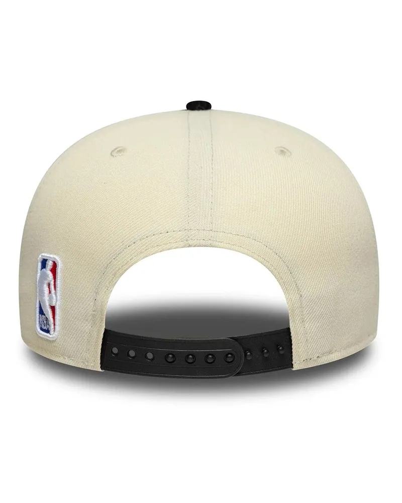 New Era 60691209 Chicago Bulls Logo Baseball Cap — Beige Beige