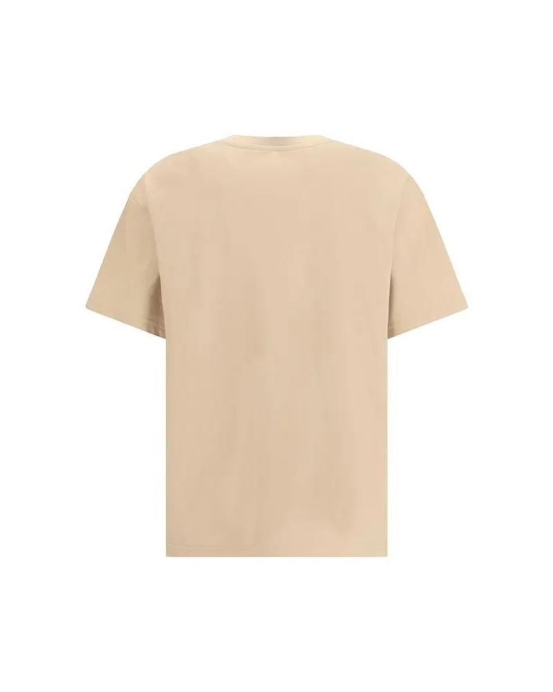 Givenchy Men's Beige Cotton T-Shirt Beige