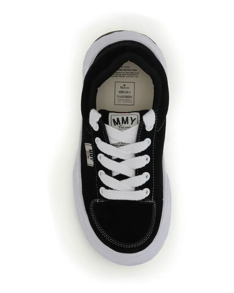MIHARAYASUHIRO Unisex Sneakers Oliver Black Upper Cotton Trainers Black