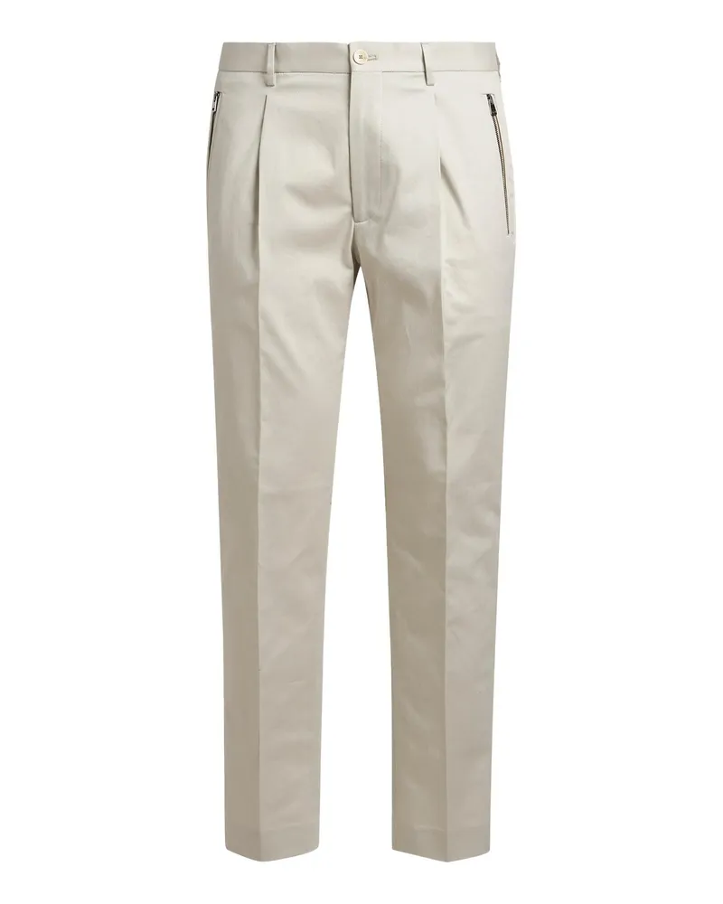 Etro Men's Trousers Cotton White White