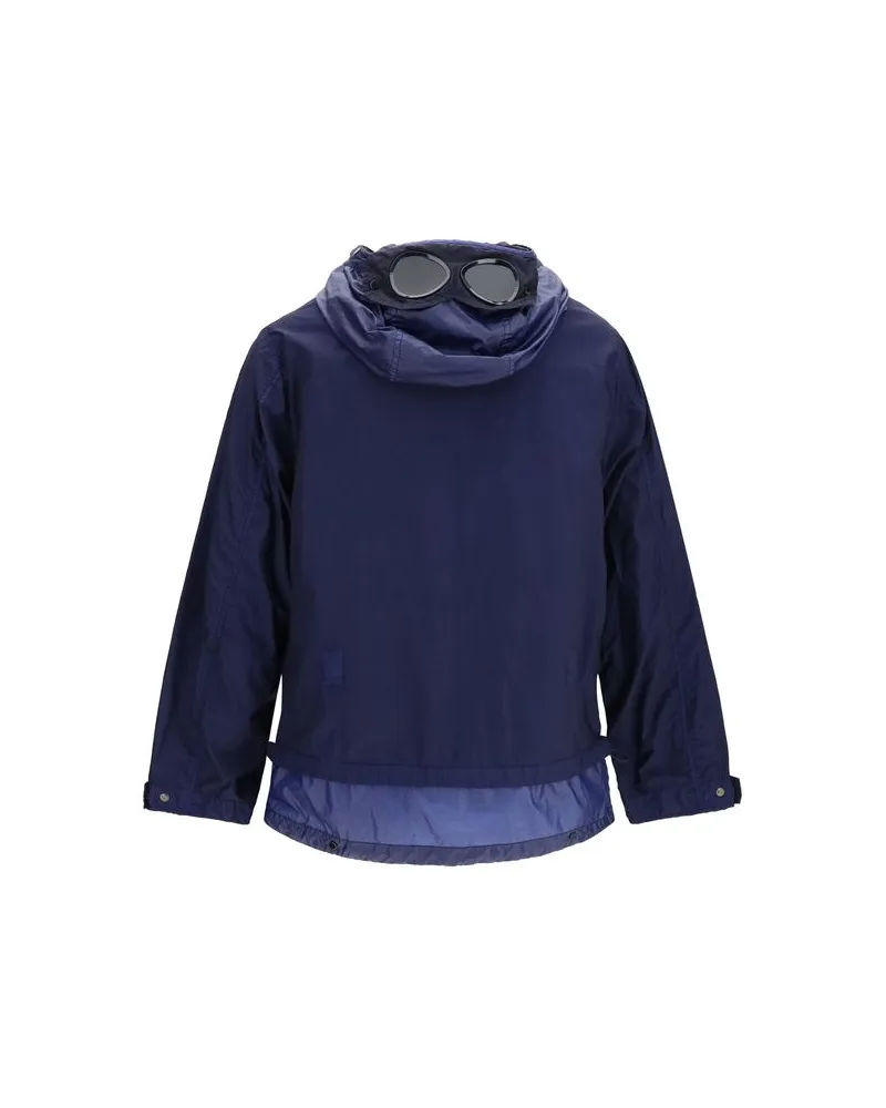 C.P. Company Men Blue Polyamide Clothing Navy
