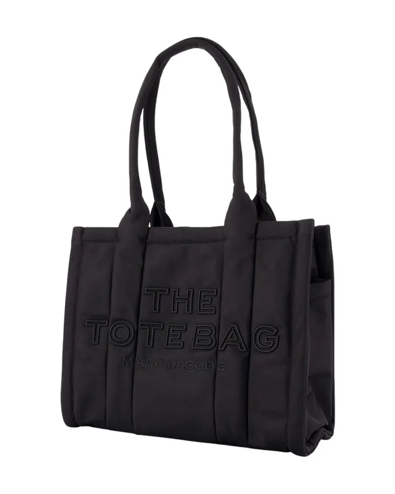 Marc Jacobs Women's The Medium Tote Shopper Bag -  Nylon Black Totes-Shopping-Bags Black