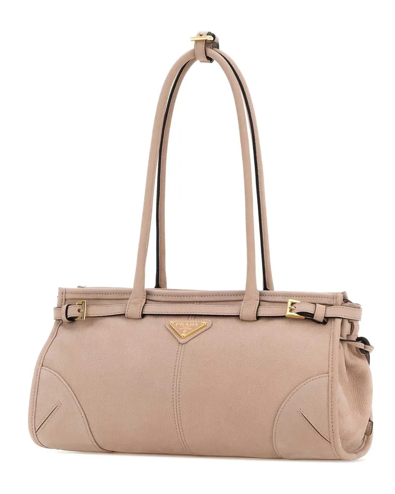 Prada Women's Pink Nabuk  Bonnie Shoulder Bag Ninfea N Borse A Mano Pink