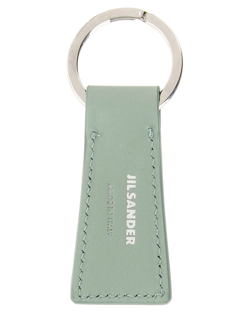 Jil Sander Linea Key Case — Green Green
