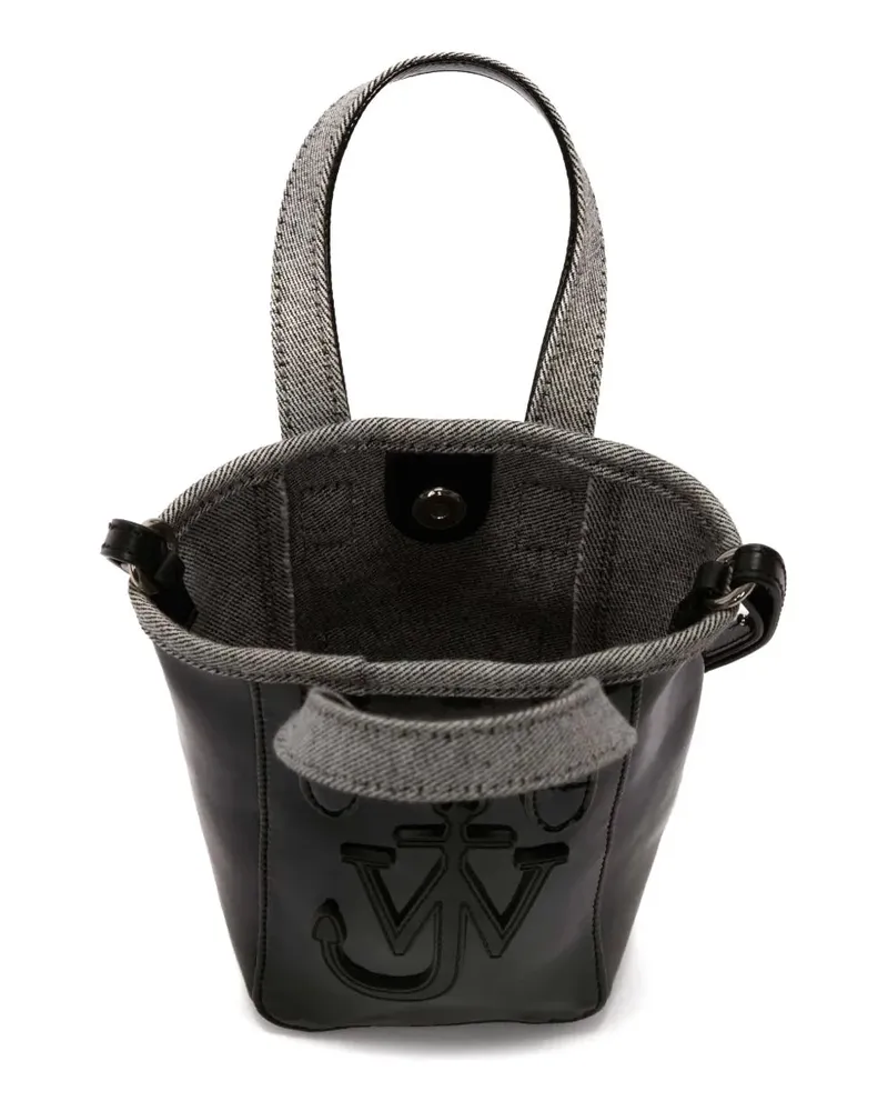 J.W.Anderson Women's Belt Anchor Logo Mini Tote Bag Black > Shoulder Black