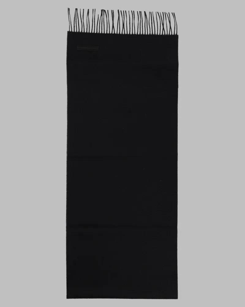 Ermenegildo Zegna Cashmere Scarf — Black Black