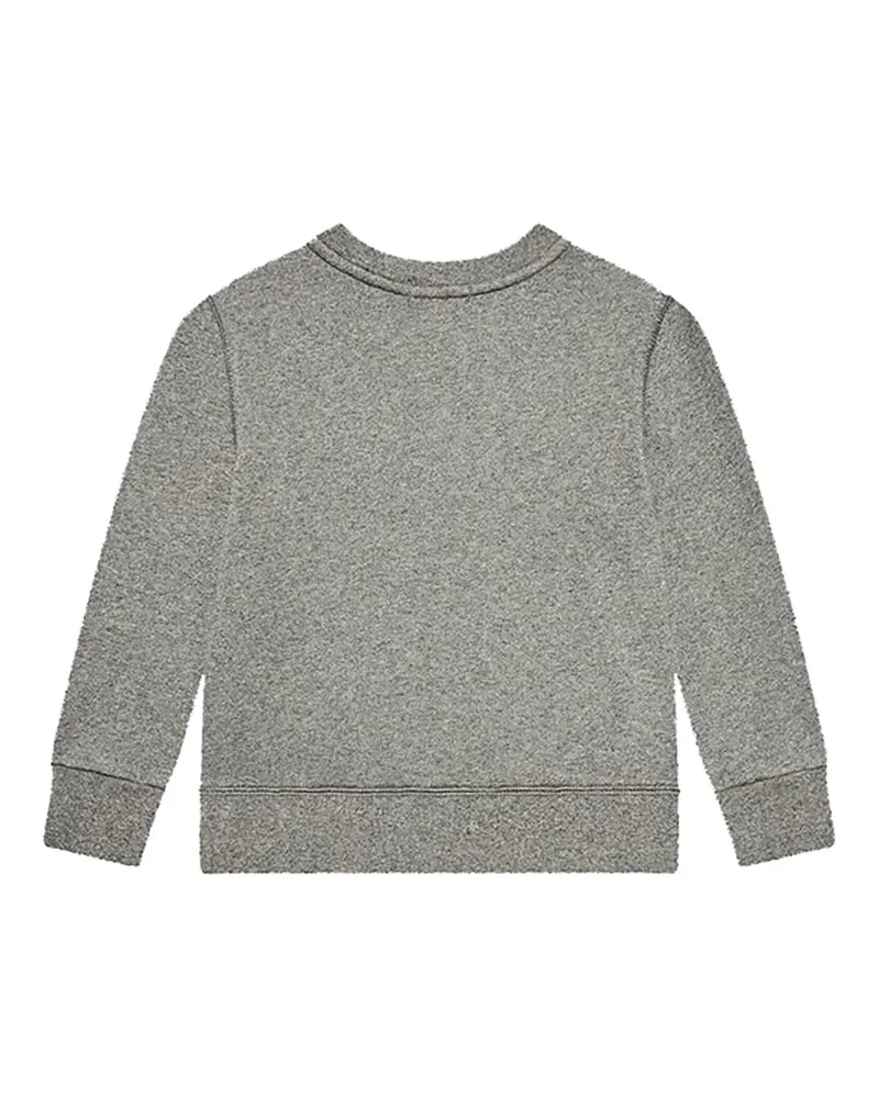 Ralph Lauren Crewneck Cotton Sweatshirt — Gray Gray