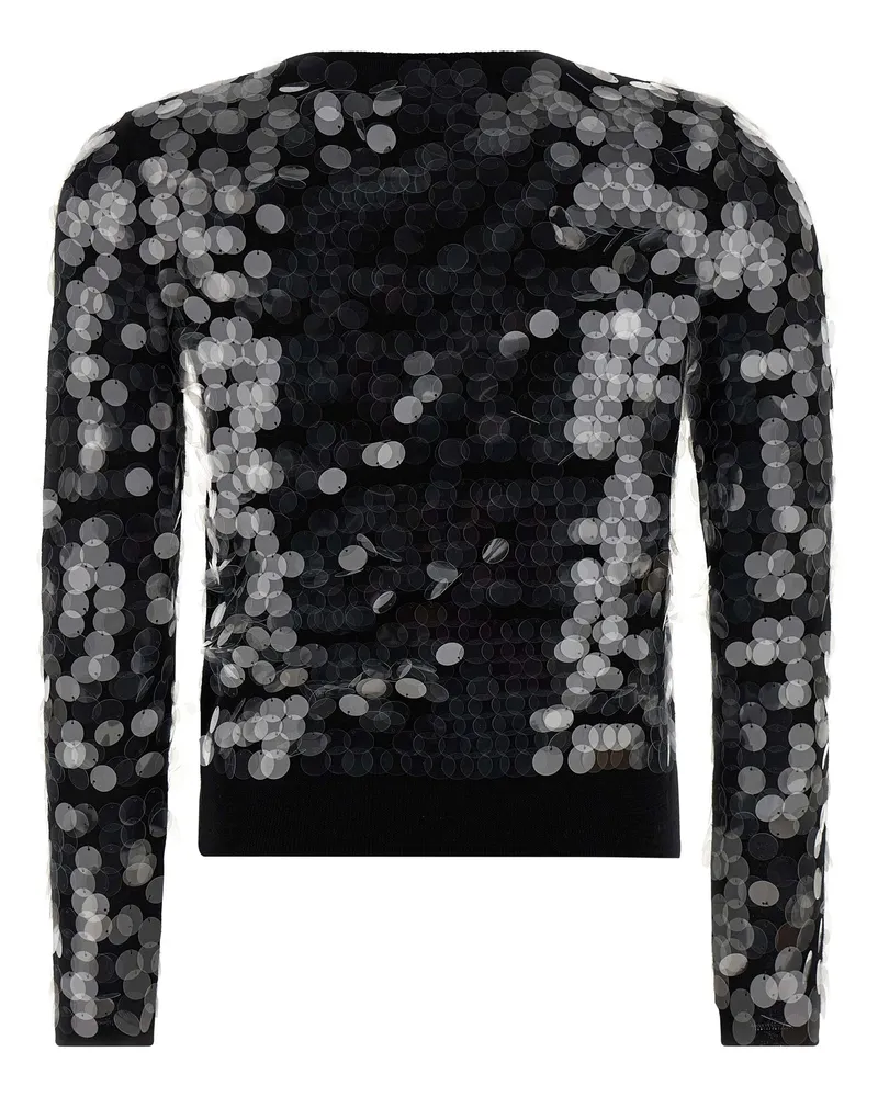Max Mara Women's Black Virgin Wool Cardigan Clothing Black