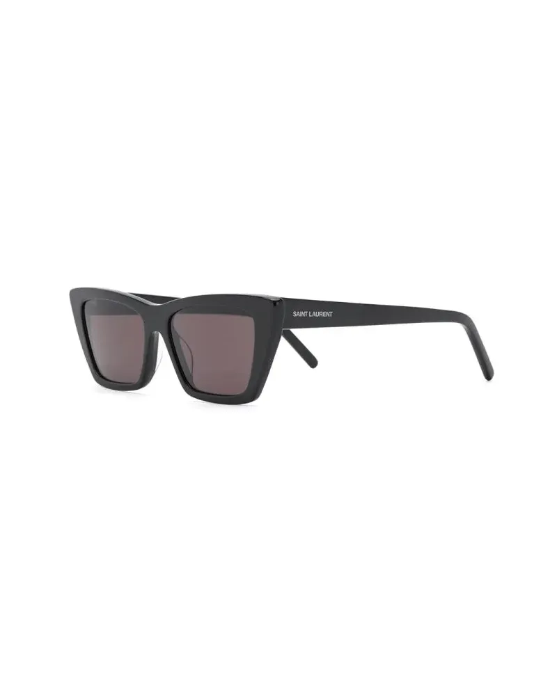Saint Laurent 560035Y9901 Cat-eye Sunglasses — Black Black