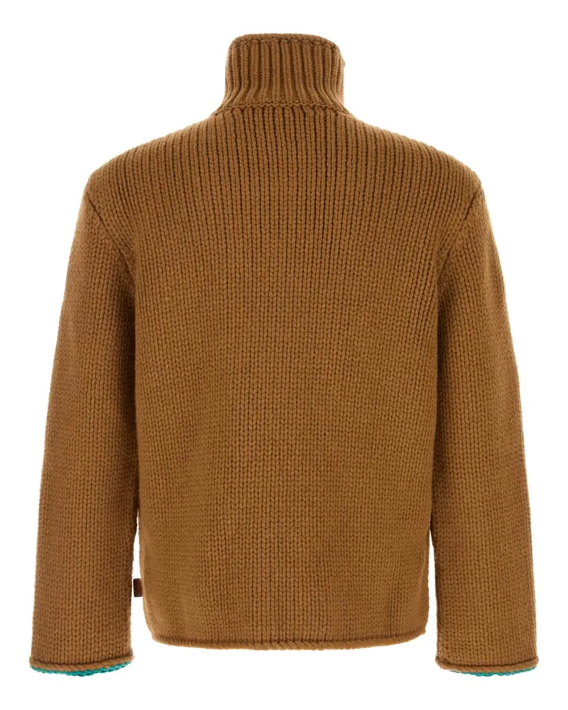 Loewe H526y14kmq Tan Exterior: Wool Maglie Sweater Tan