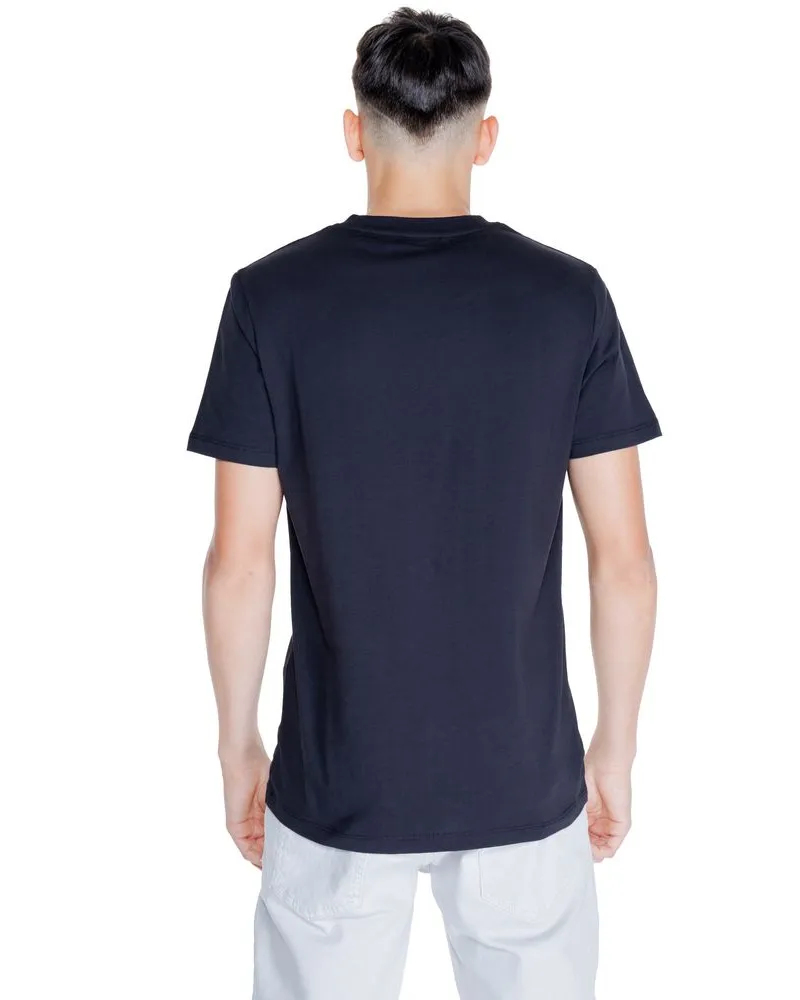 Peuterey Men's Black Cotton Clothing Navy
