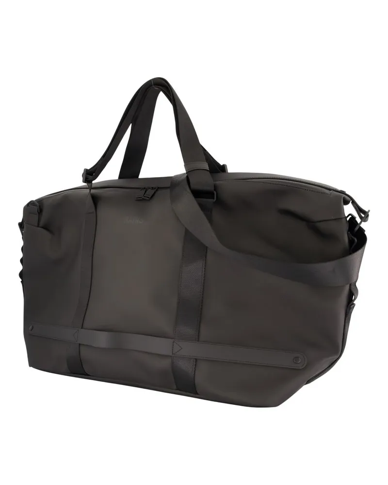 RAINS W3 OTG Duffle Bag — Black Black