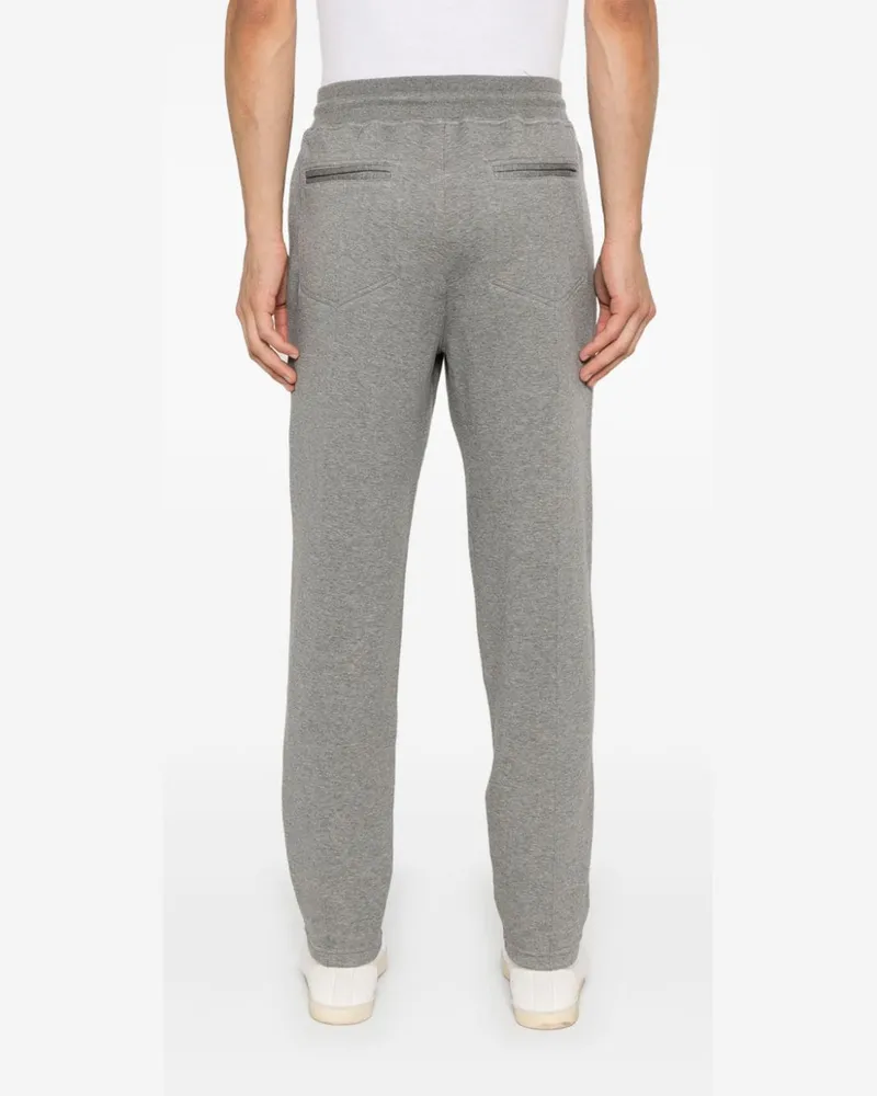 Brunello Cucinelli Men's Drawstring Sweat Pants Ss25 M Grey