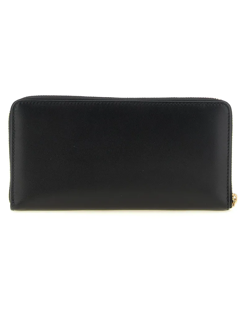 Comme des Garçons Calfskin Leather Wallet — Black Black