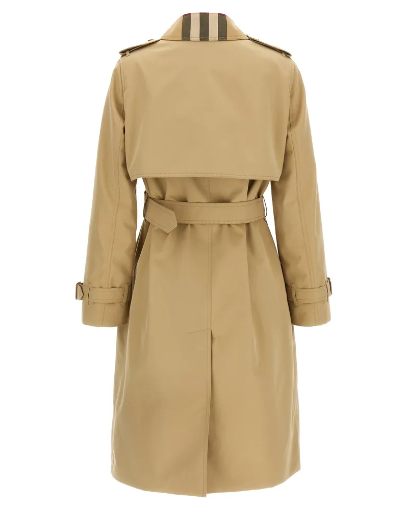 Burberry Trench Coat — Camel Beige