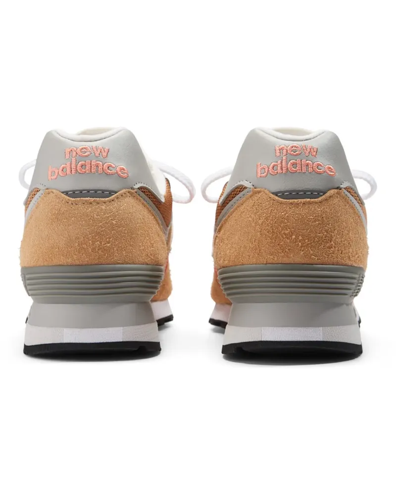 New Balance Men's 576 Made Uk Latte Sneakers Brown Shoes Beige