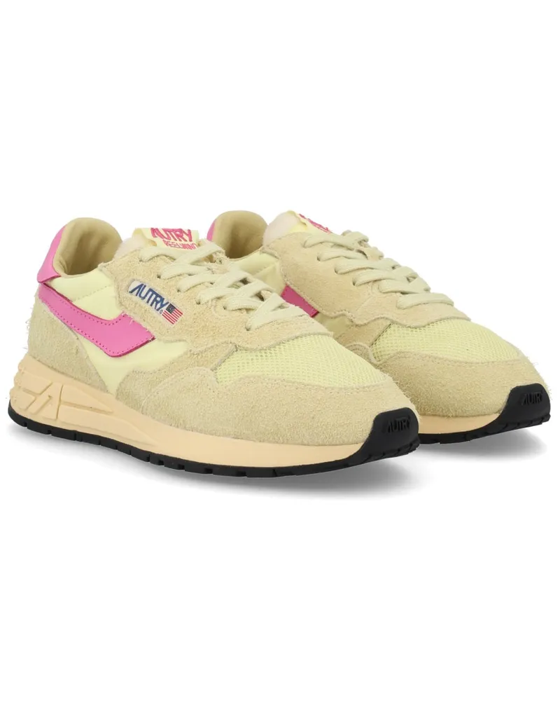 AUTRY Reelwind Low Sneakers — Beige 
