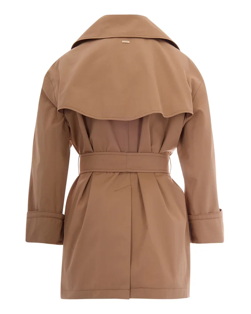 Herno Women's Trench Coat Dean Camel & Raincoats Camel