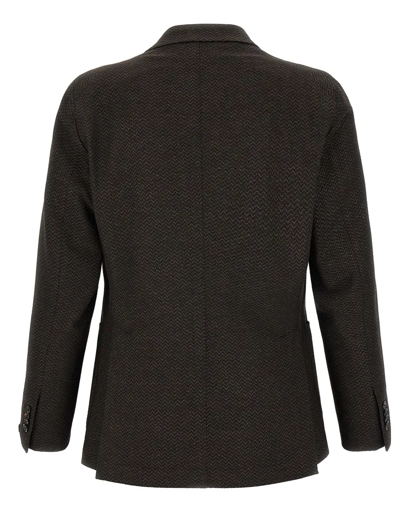 Tagliatore Blazer — Charcoal Charcoal