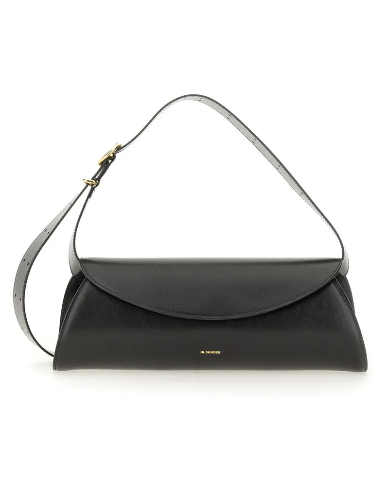 Jil Sander Cannoli Shoulder Bag — Black Black