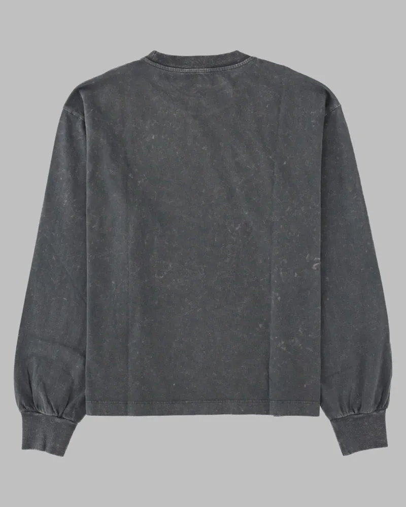 Ganni Tiger Logo Sweatshirt — Gray Gray